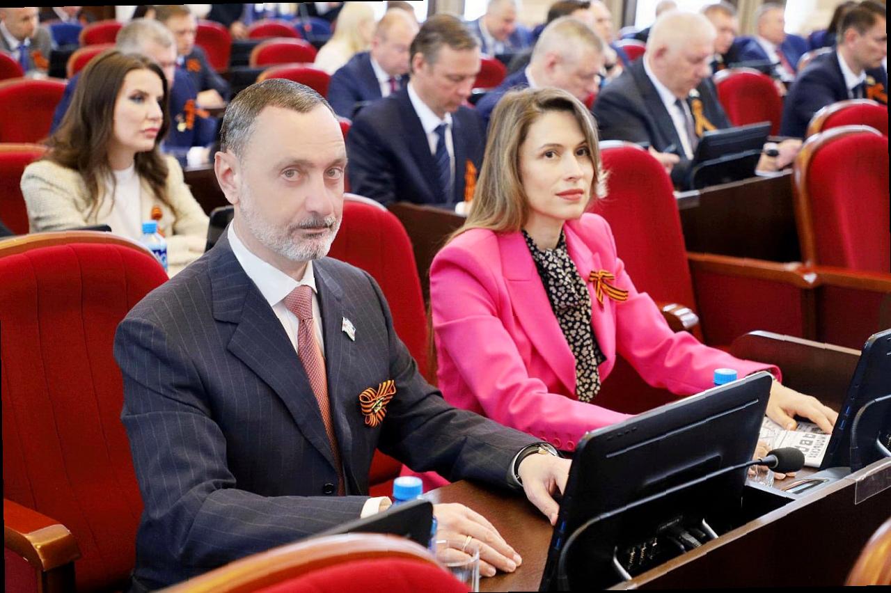 Участие Виктора Теплякова в работе краевого парламента