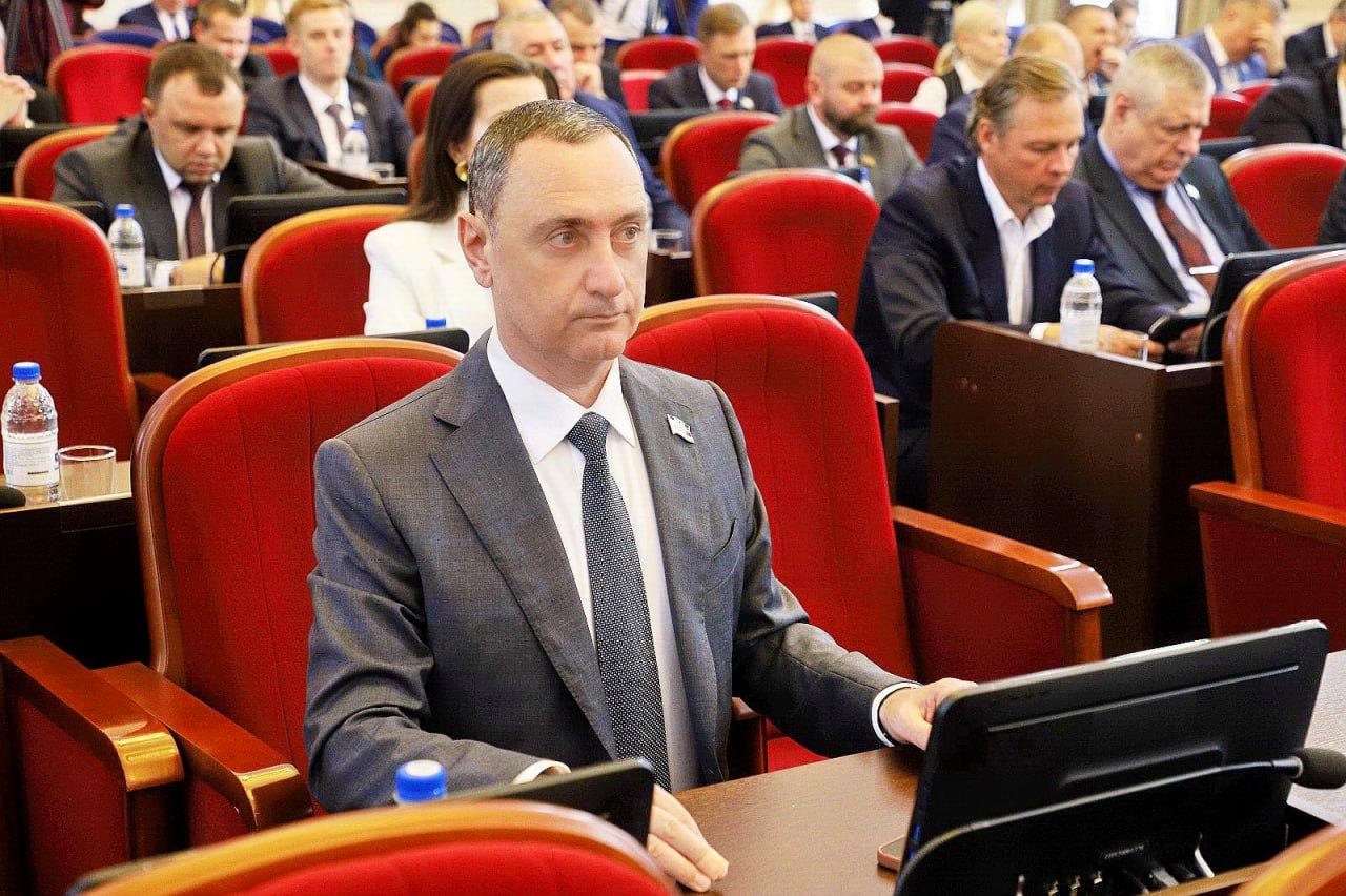 «Участие Виктора Теплякова в заседании ЗСК»