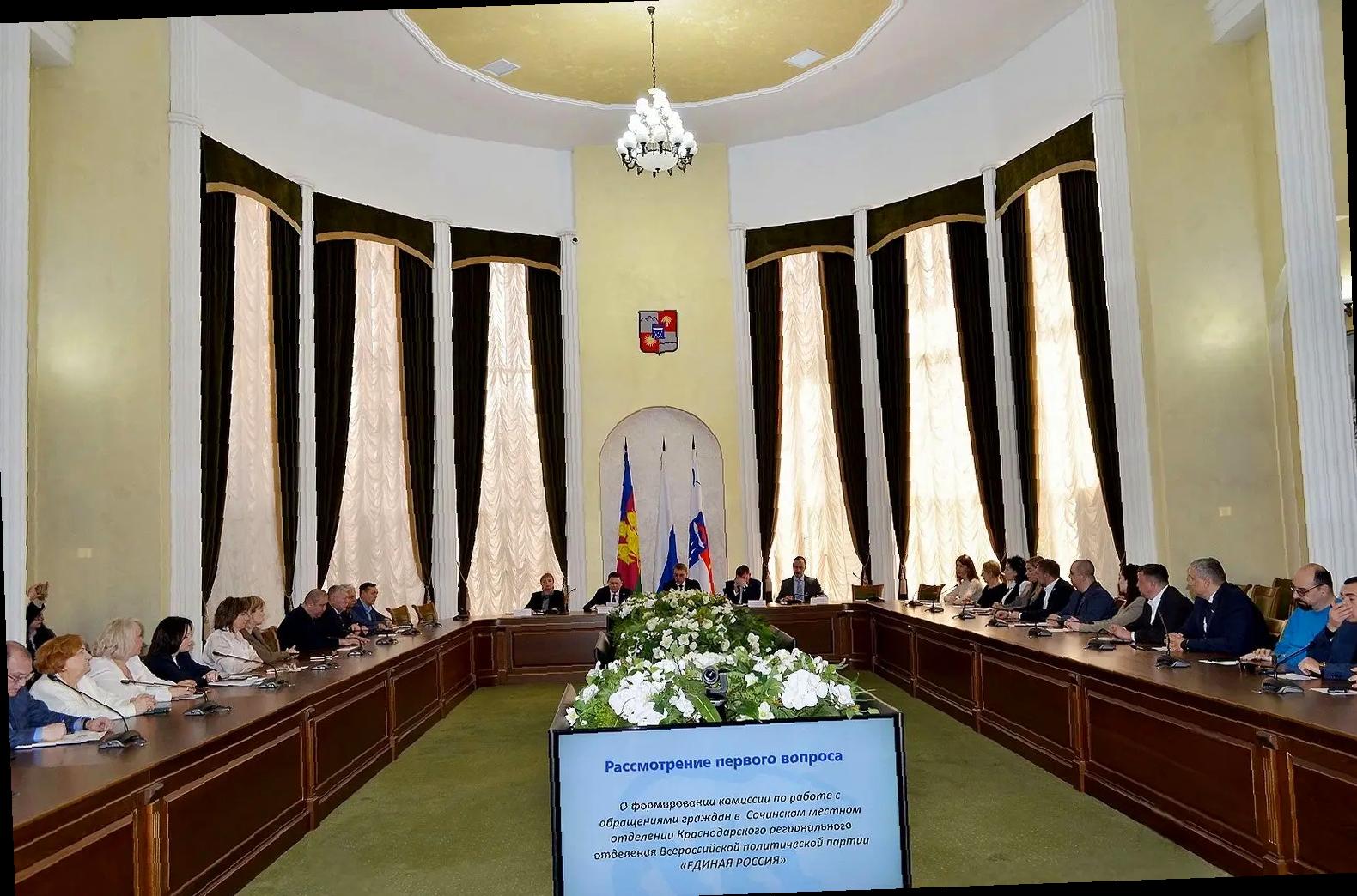 «Виктор Тепляков участвовал в заседании политсовета «Единой России» в Сочи»